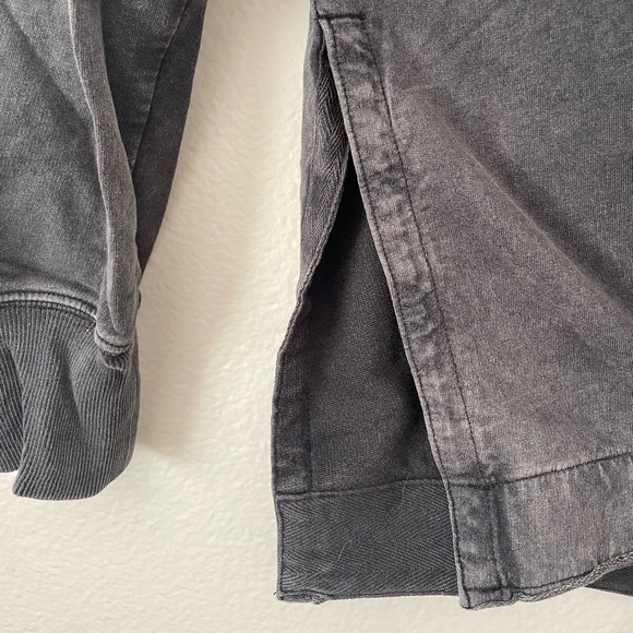 Aerie Sunwashed Desert Hoodie, Smoked Grey, Extra Small - Picture 3 of 5